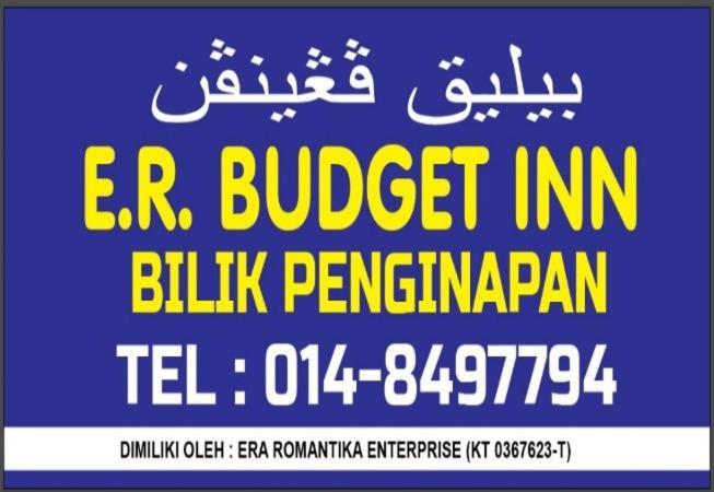 E.R. Budget Inn Kota Bharu Exterior photo